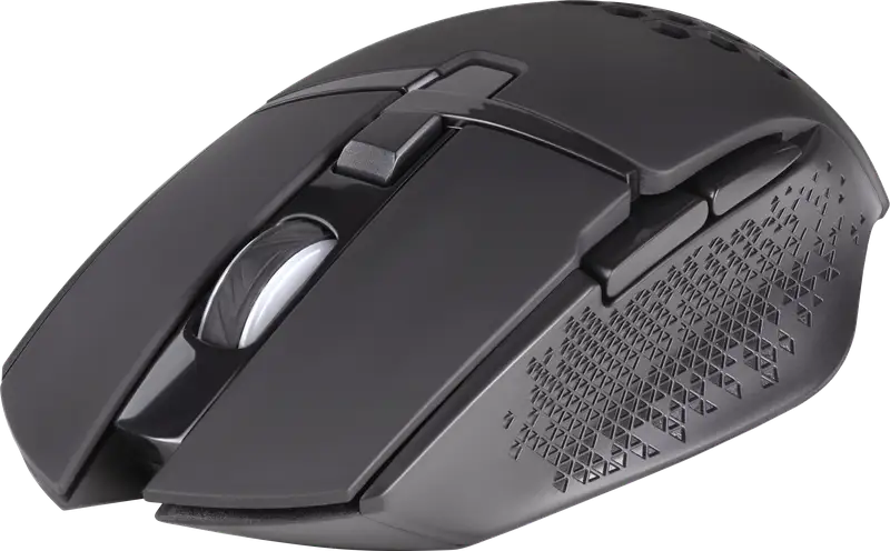 MYSZ DEFENDER GM-514 GLORY OPTIC RF RGB 3200dpi 7P CZARNA — 2