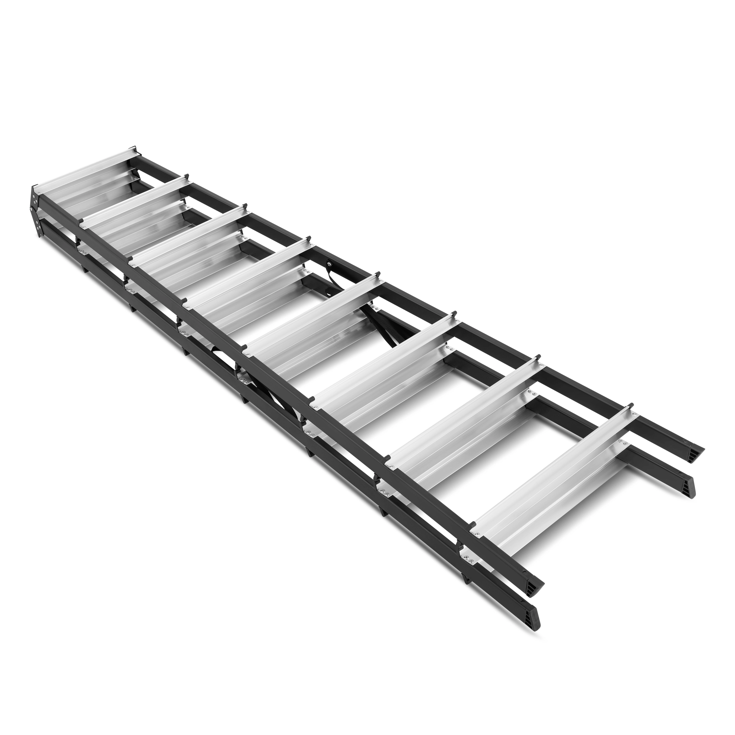 Drabina drabinka domowa 2x8 dwustronna składana MOCNA 150 kg HIGHER schodki — 7