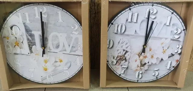 zegar ścienny  30cm LOVE
