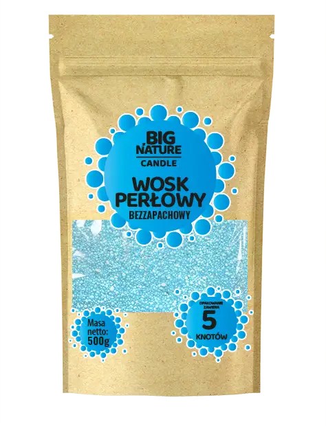 Wosk Perłowy Błękitny 500g
