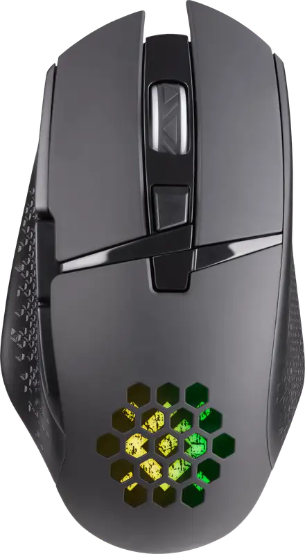 MYSZ DEFENDER GM-514 GLORY OPTIC RF RGB 3200dpi 7P CZARNA — 5