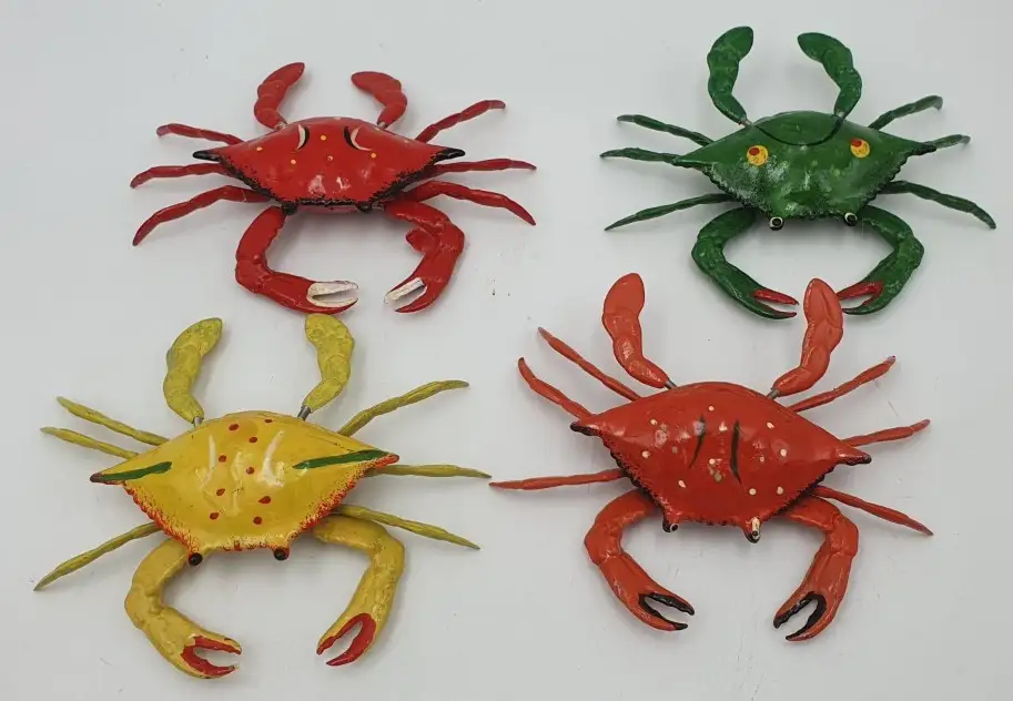 magnes na lodówkę krab ruchome nóżki 10 szt