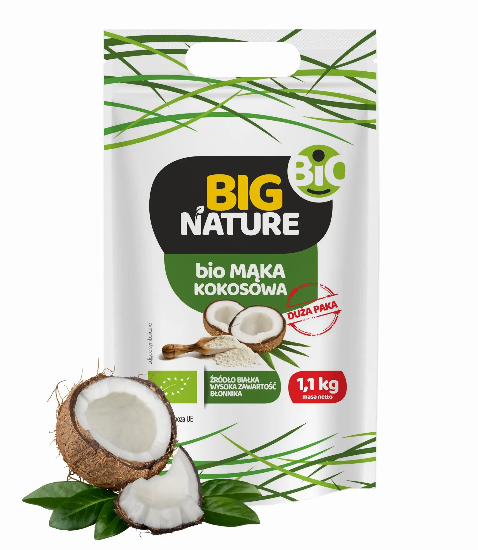 Mąka kokosowa BIO 1,1kg