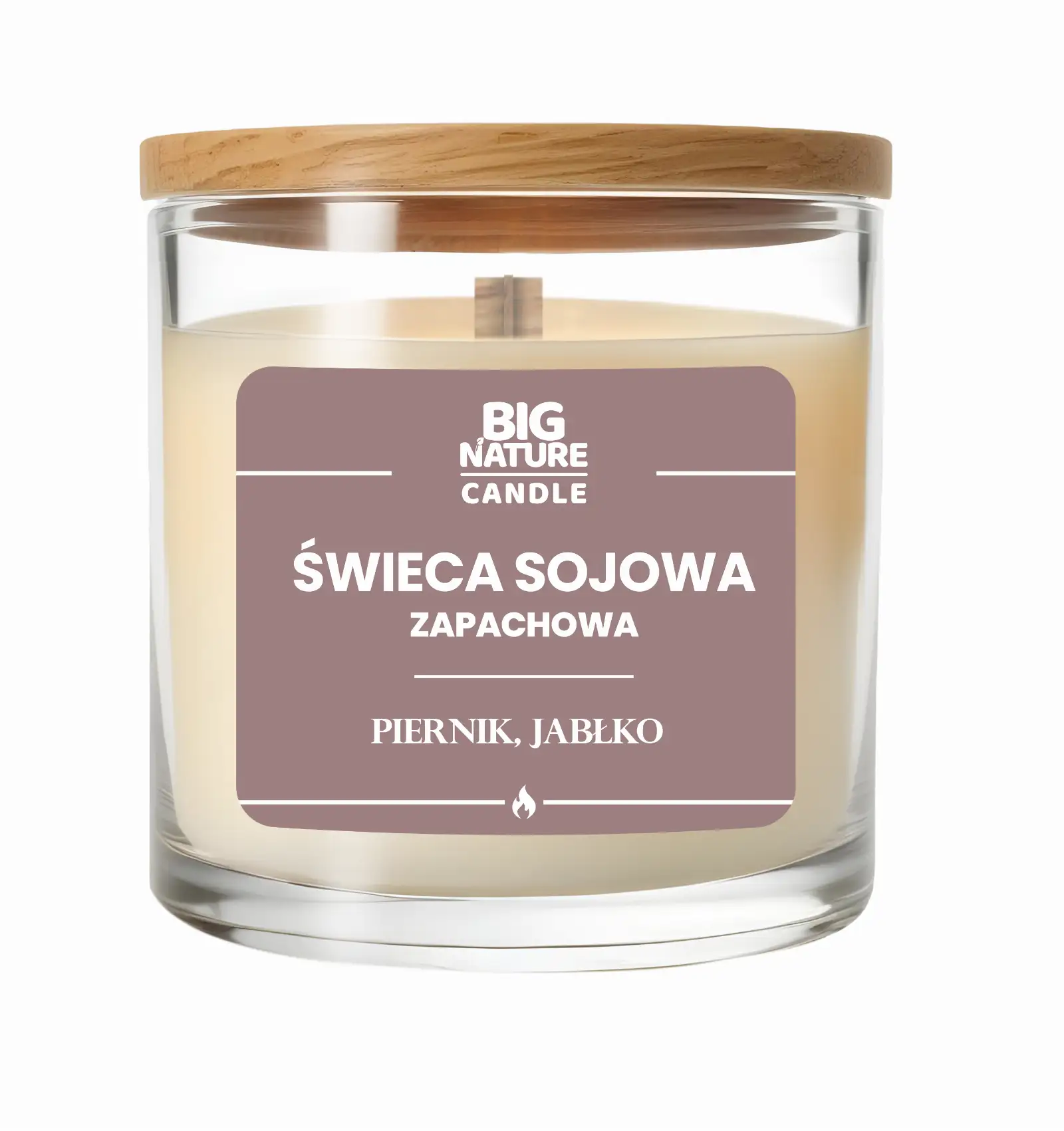 Świeca sojowa o zap. Piernik i Jabłko 225g