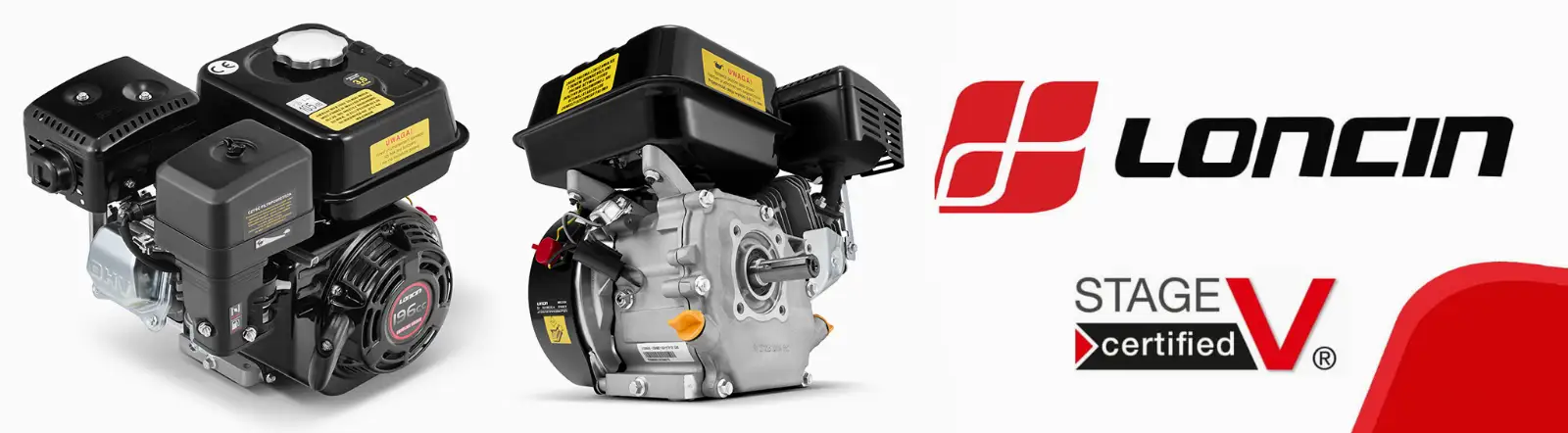 Silnik LONCIN G200F spalinowy benzynowy 6,5 KM wał 20 mm 196 cc