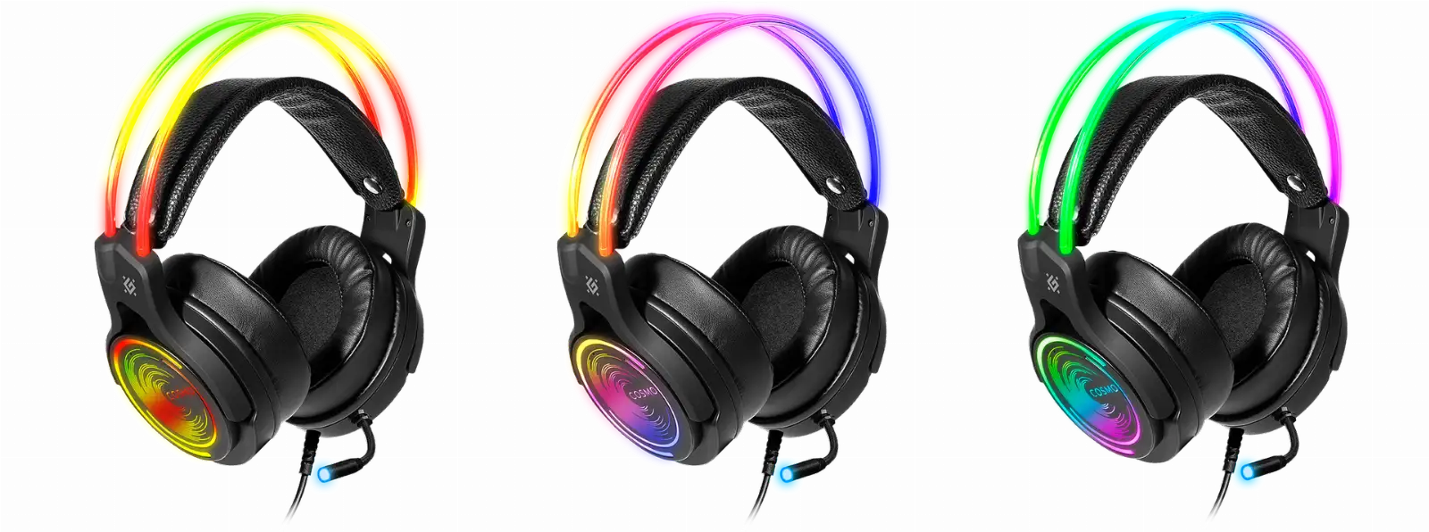 SŁUCHAWKI DEFENDER Z MIKROFONEM COSMO PRO 7.1 RGB — 5