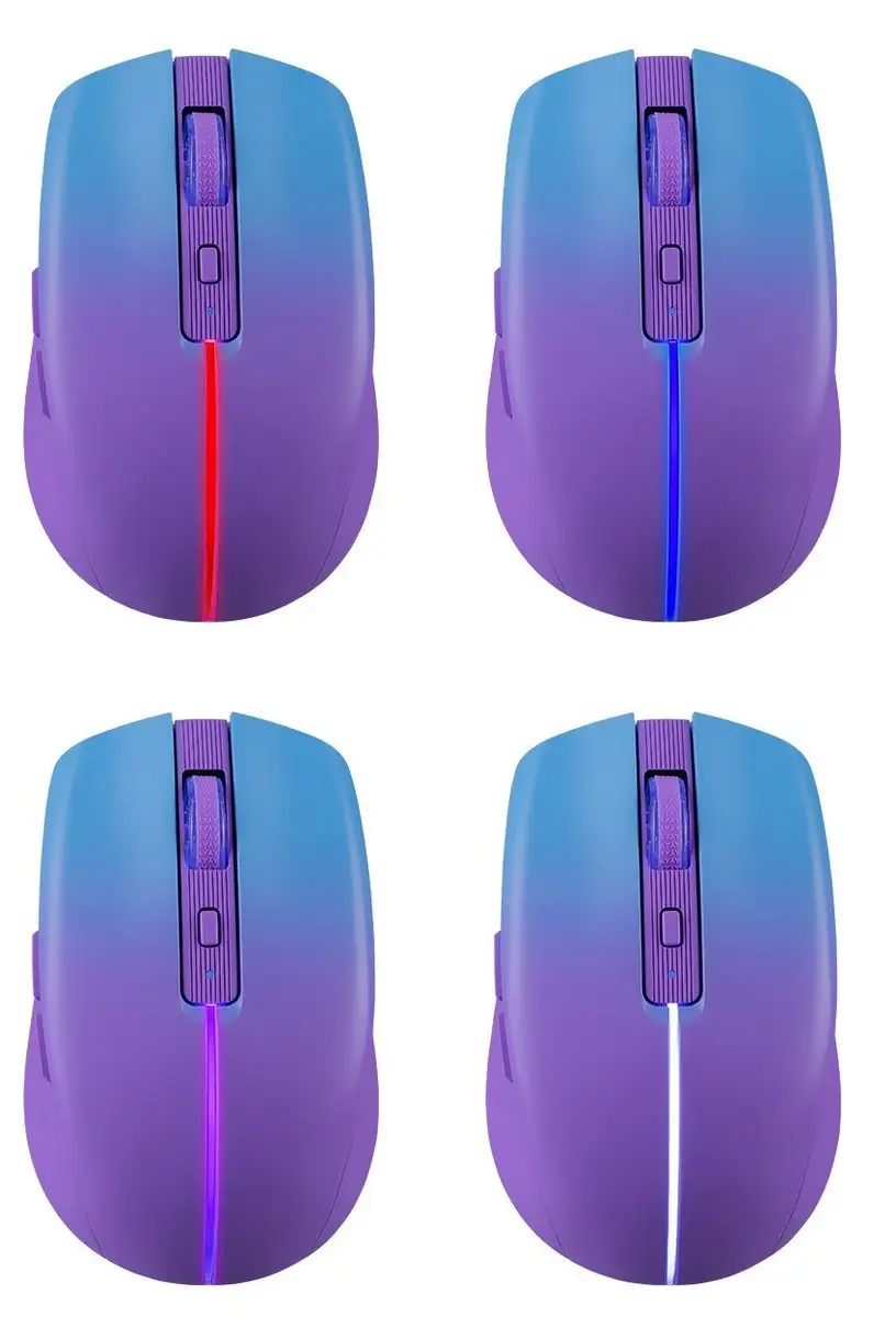 MYSZ DEFENDER MYSTERY MM-301 RF+BT FIOLETOWA 1600dpi 6P — 2