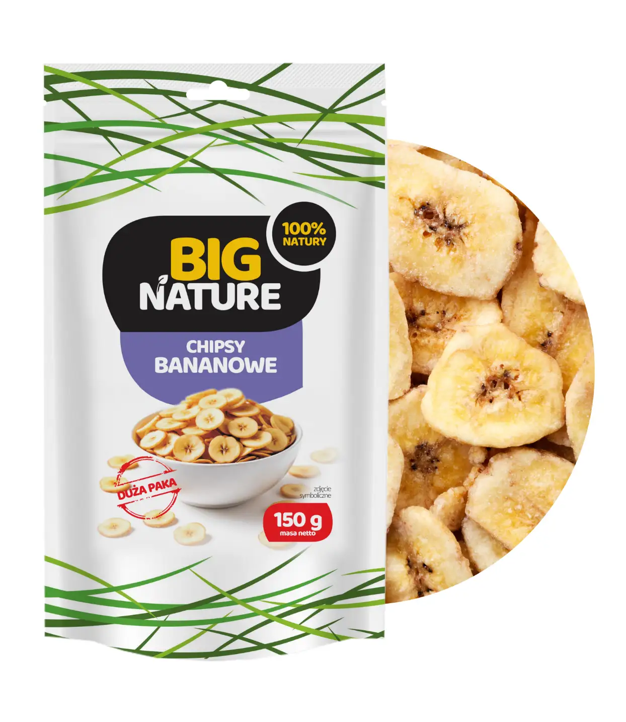 Chipsy bananowe 150g