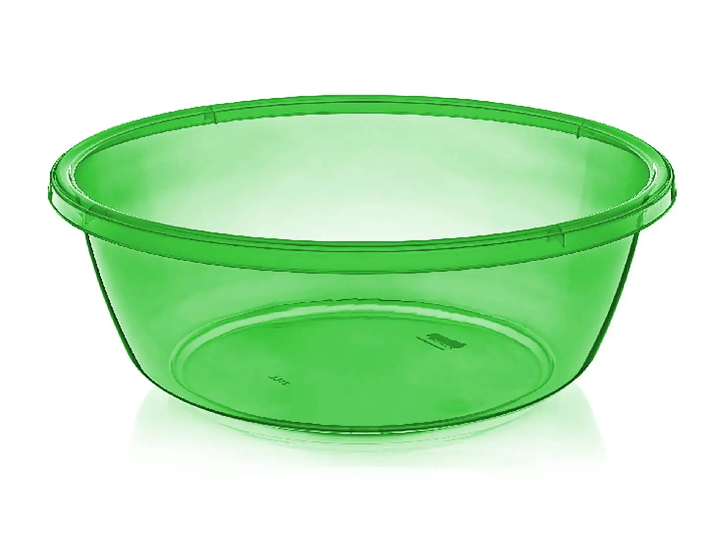 miska okrągła 4,5l  transparent mix | 10334-347