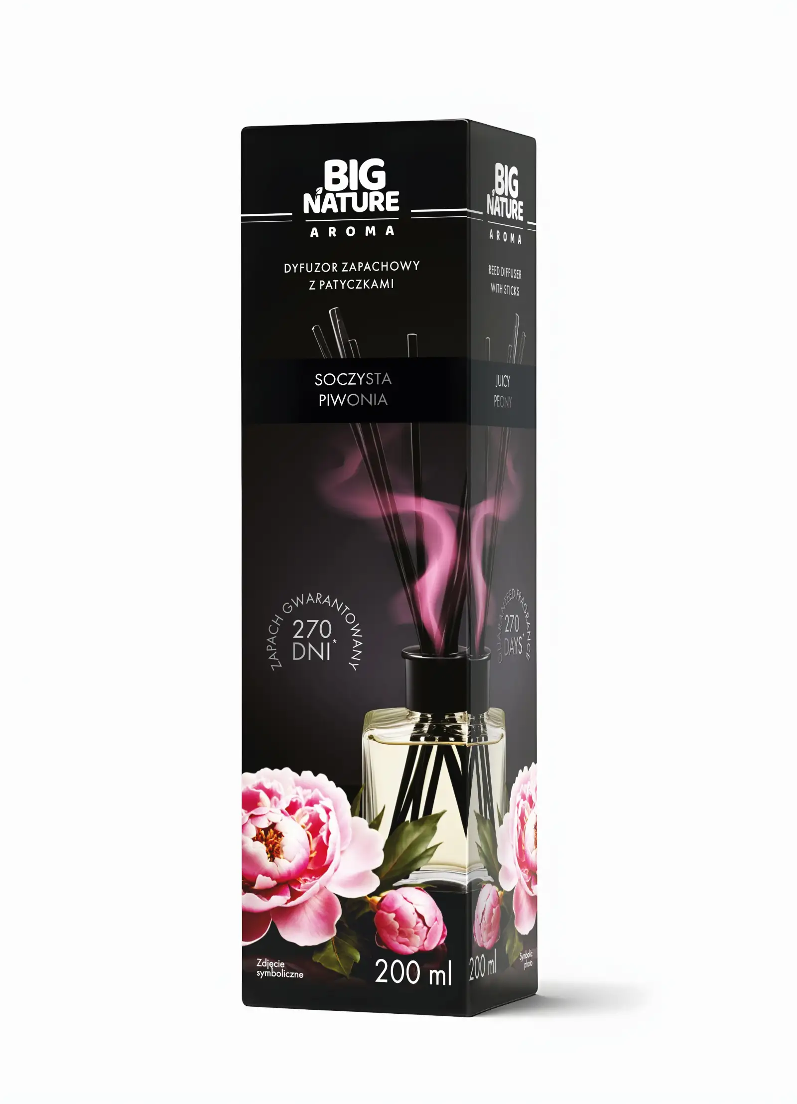 Dyfuzor Zapachowy z Patyczkami -SOCZYSTA PIWONIA 200ml — 3