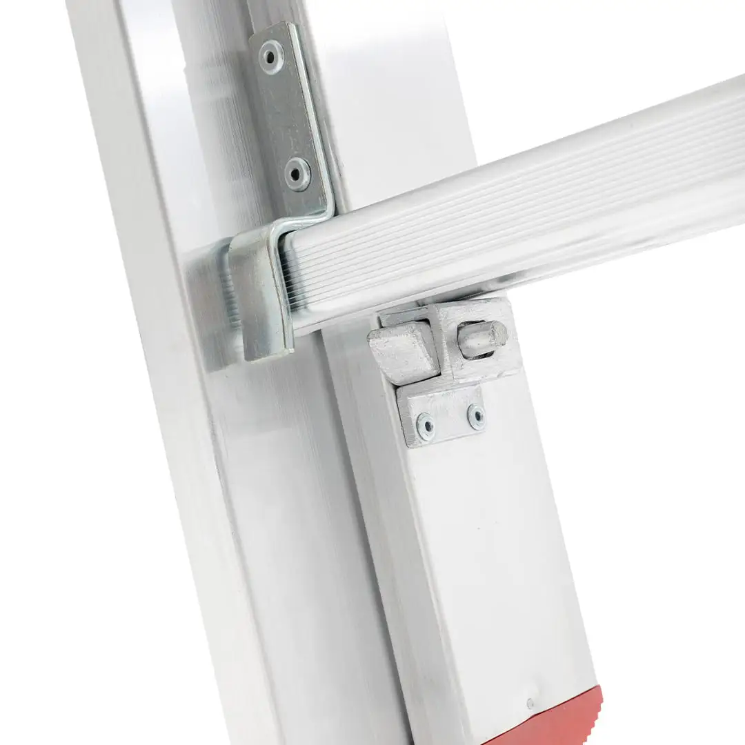 Drabina aluminiowa profesjonalna FARAONE ST400/3N 3x14 z opcją na schody 9,90 m — 7