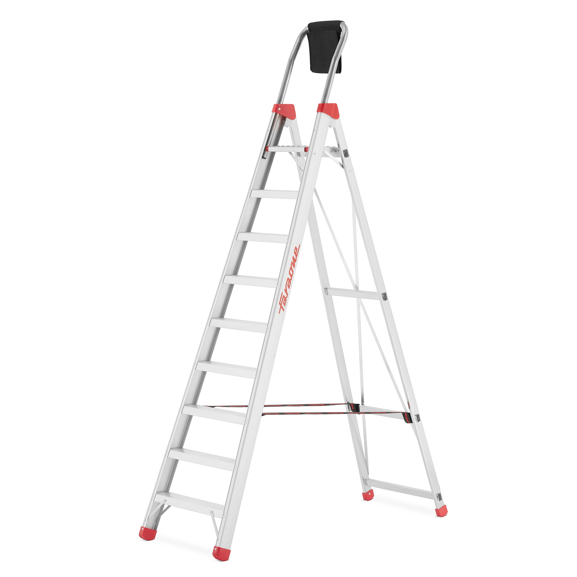 Drabina magazynowa wolnostojąca 9 stopniowa FARAONE LADY 9 - 3,80 m — 3