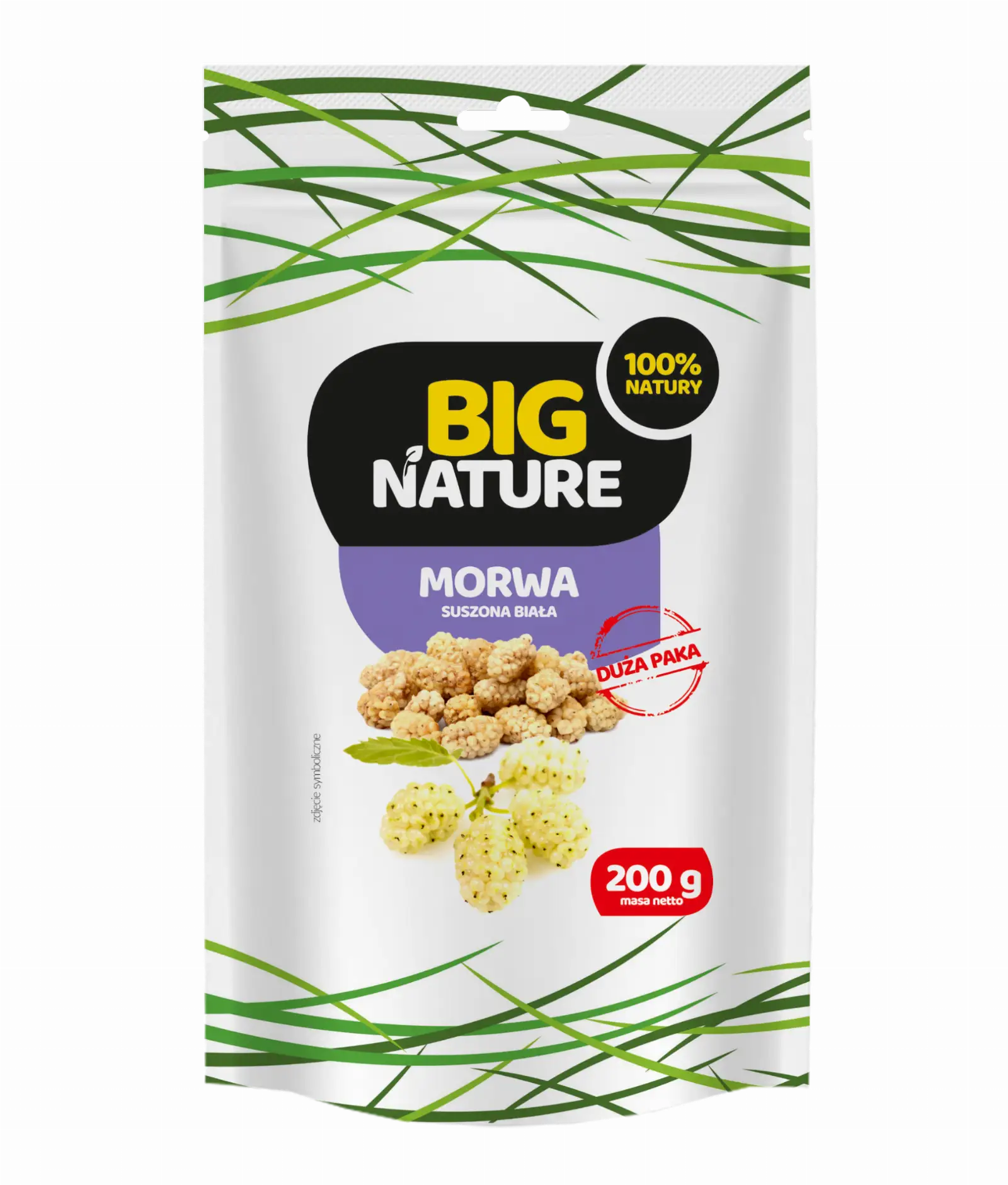 Morwa suszona biała 200g — 2