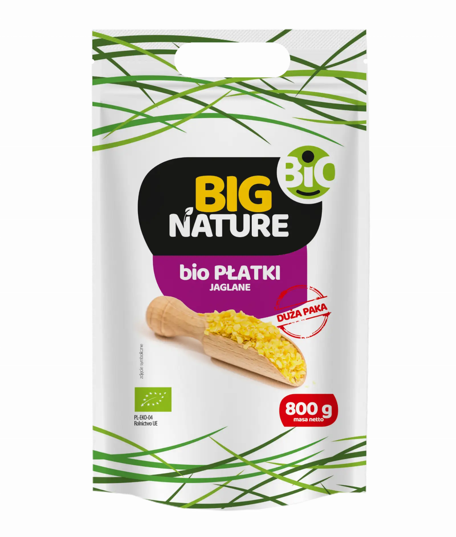 Płatki jaglane bio 800g