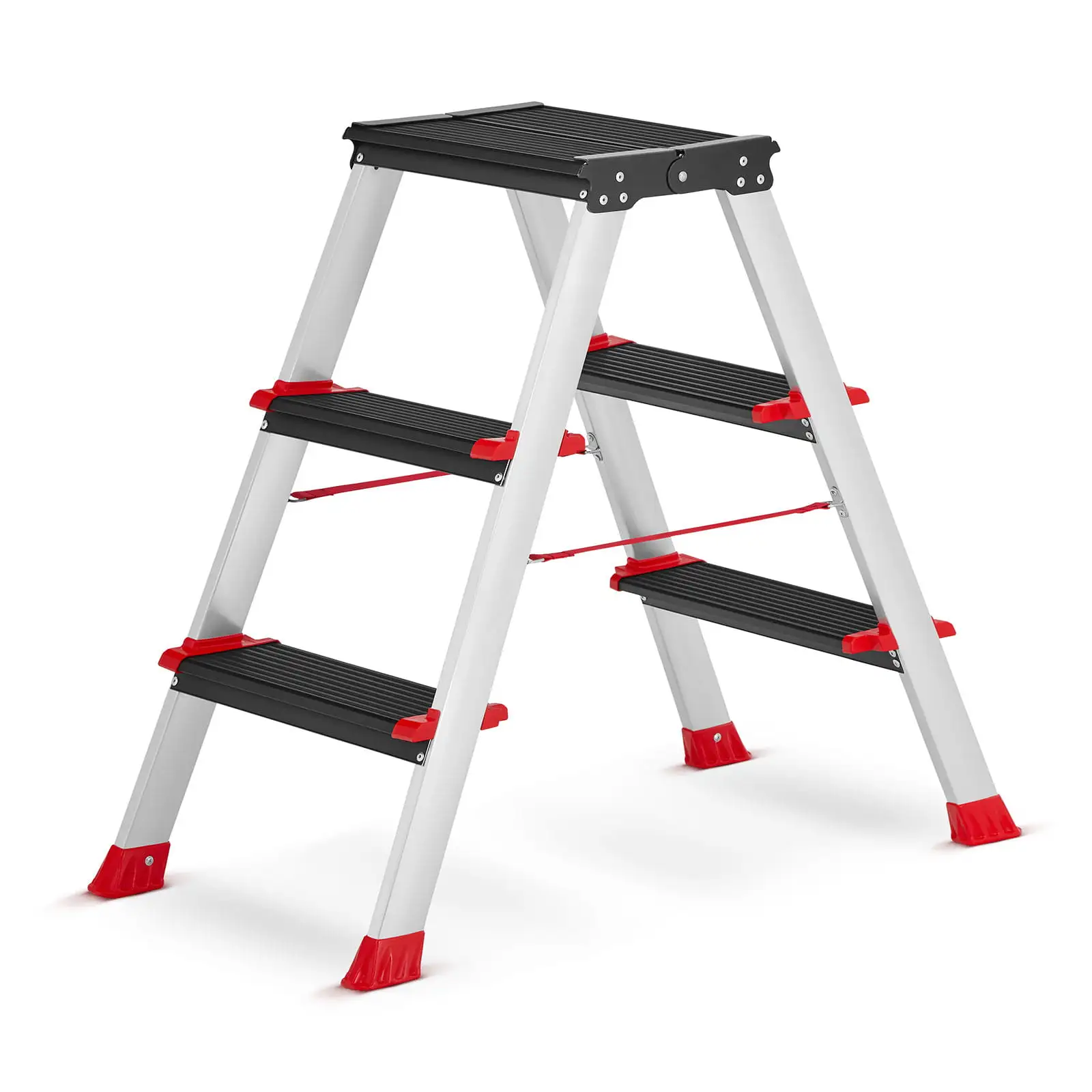 Drabina aluminiowa profesjonalna dwustronna składana HIGHER 2x3 - 2,75m — 3