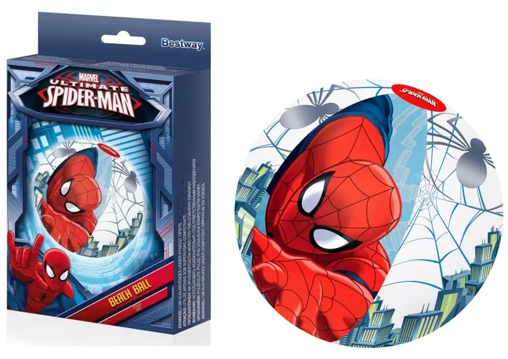 piłka dmuchana Spider-Man 51cm Bestway 98002