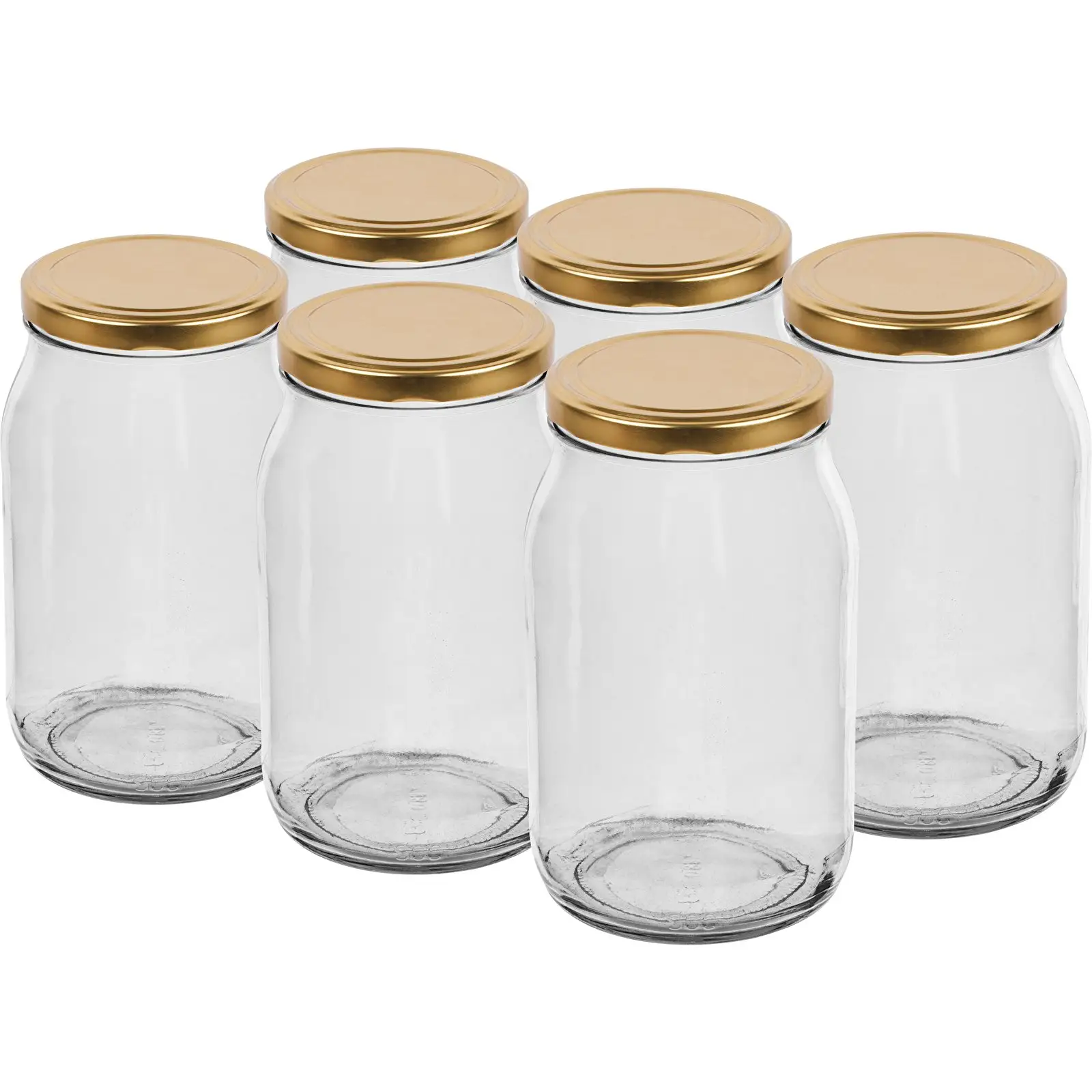 słoiki 6szt. + zakrętki 900ml | 132902