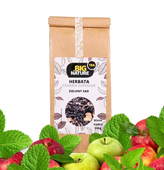 Herbata czarna SUPERIOR ZIELONY SAD 100g - BIG NATURE
