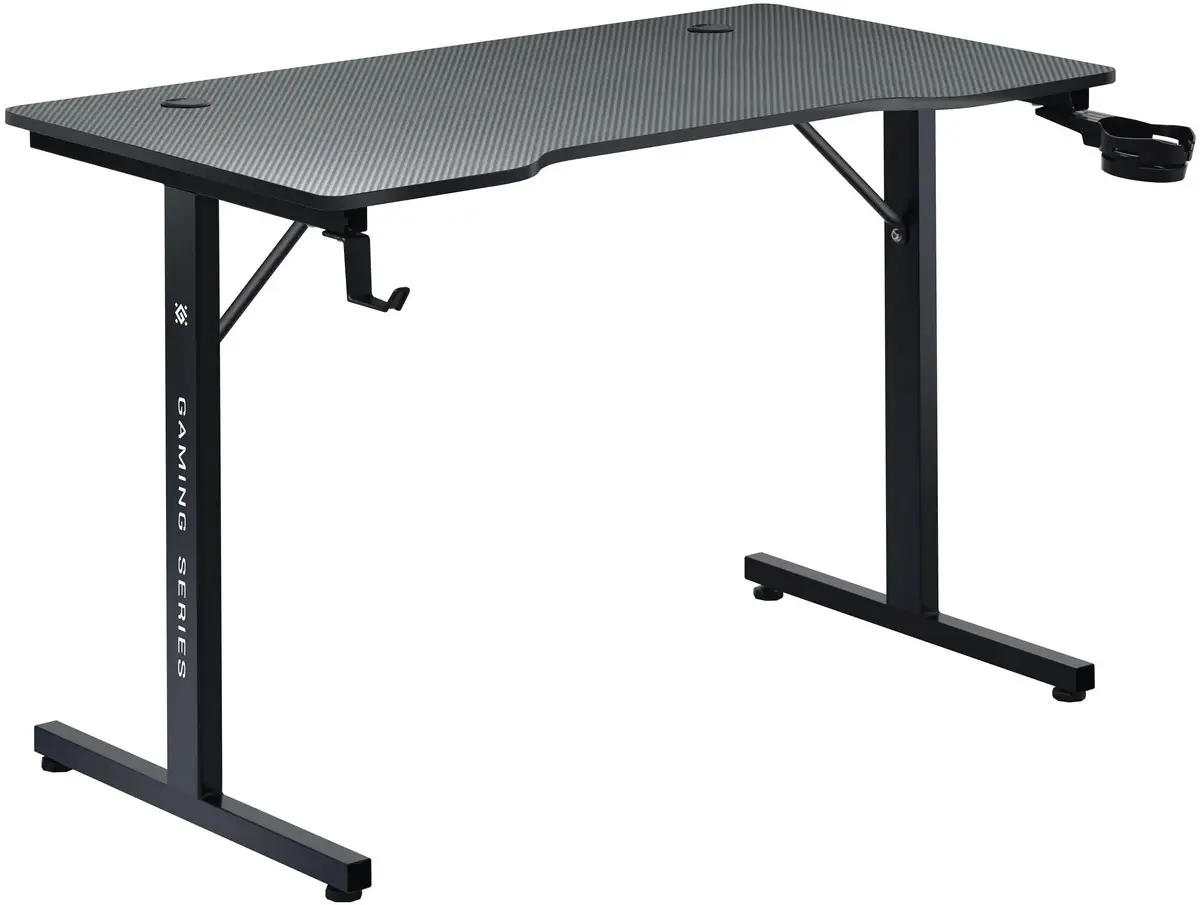 BIURKO DEFENDER NOX CZARNE GAMING — 5
