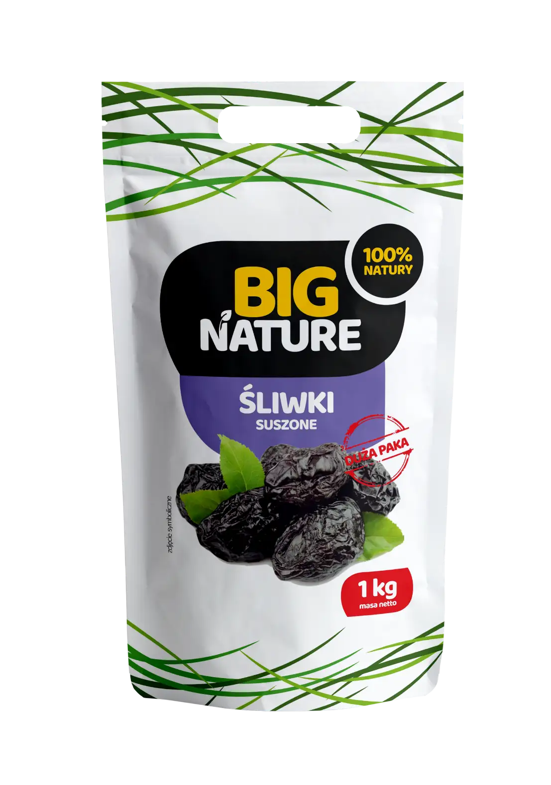 Śliwka suszona 1kg Duża Paka - BIG NATURE — 2
