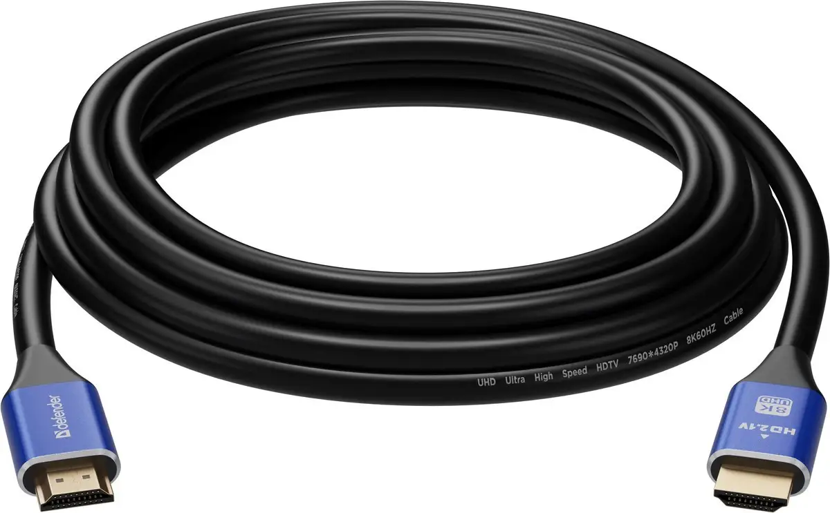 KABEL DEFENDER HDMI-HDMI 5,0m M/M v2.1 8K — 2