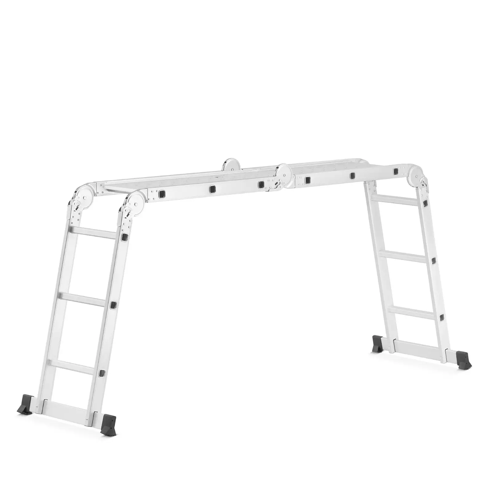 Drabina aluminiowa przegubowa składana wielofunkcyjna 4x3 HIGHER + podest — 10