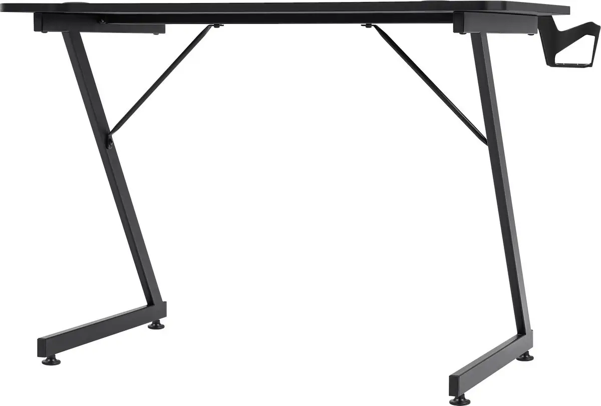 BIURKO DEFENDER SPACE CZARNE GAMING — 11