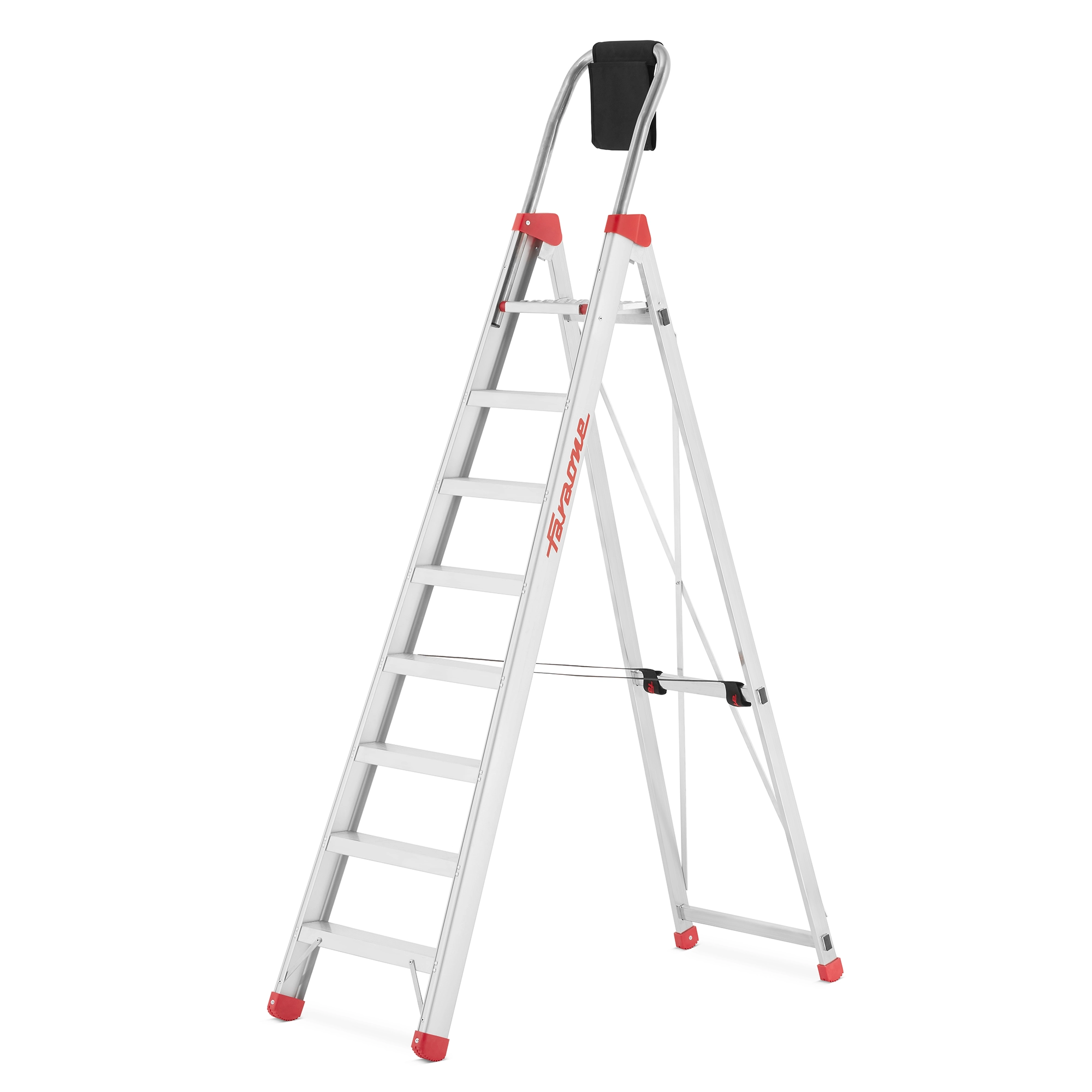 Drabina magazynowa wolnostojąca 8 stopniowa FARAONE LADY 8 - 3,58 m — 6