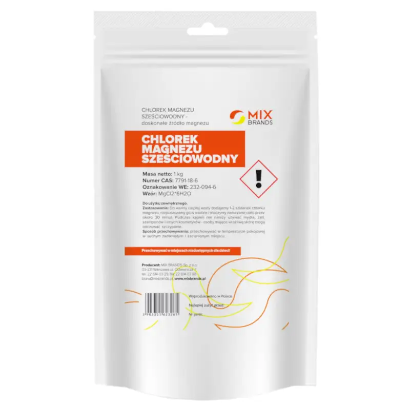 Chlorek magnezu sześciowodny 1kg