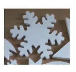 śnieżynka 5szt.  styropianowa 30/2cm | 467