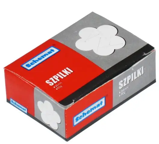 szpilki 25mm  10op. SCHEMAT 3441