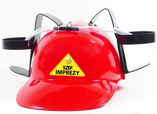 kask na piwo - szef imprezy