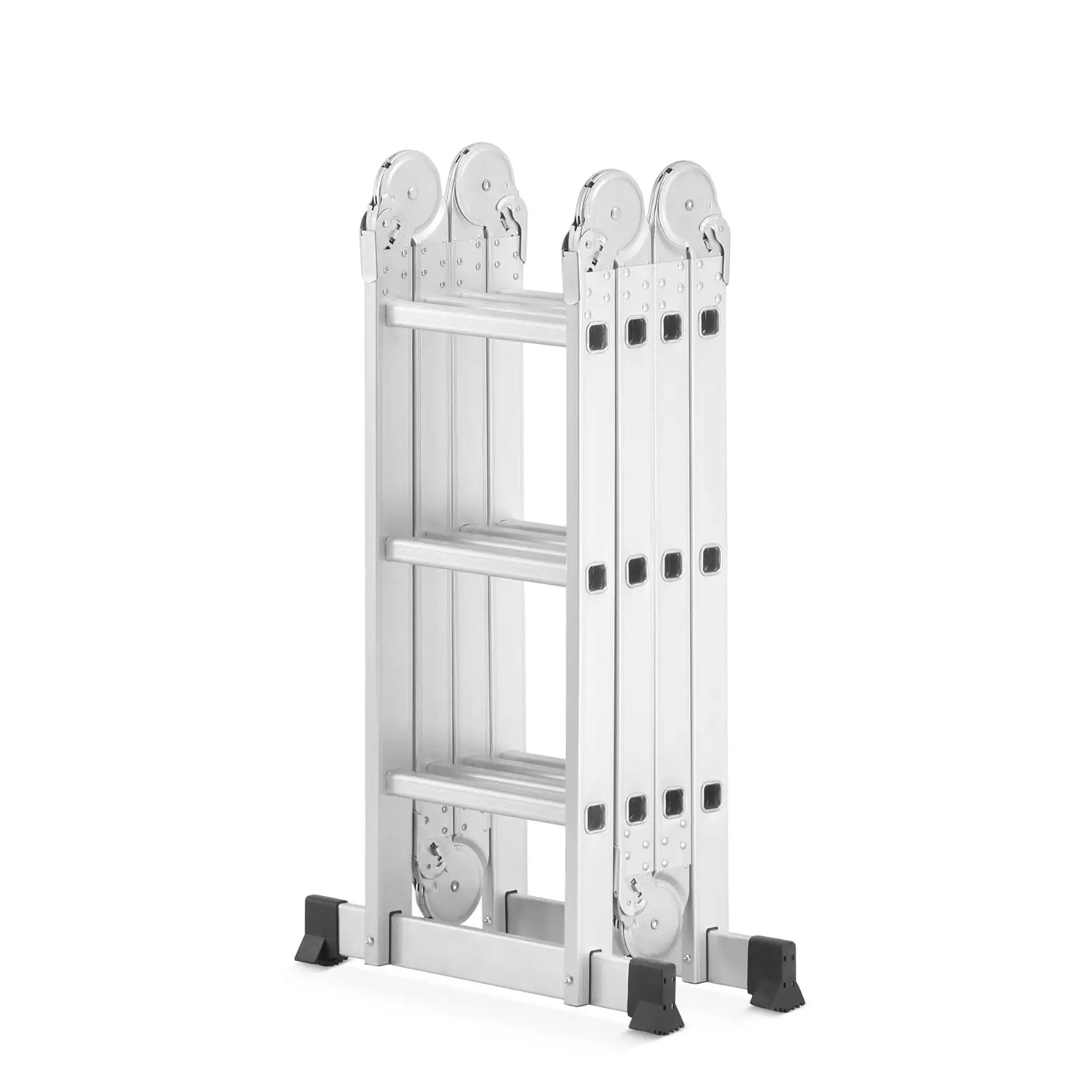 Drabina aluminiowa przegubowa składana wielofunkcyjna 4x3 HIGHER + podest — 12