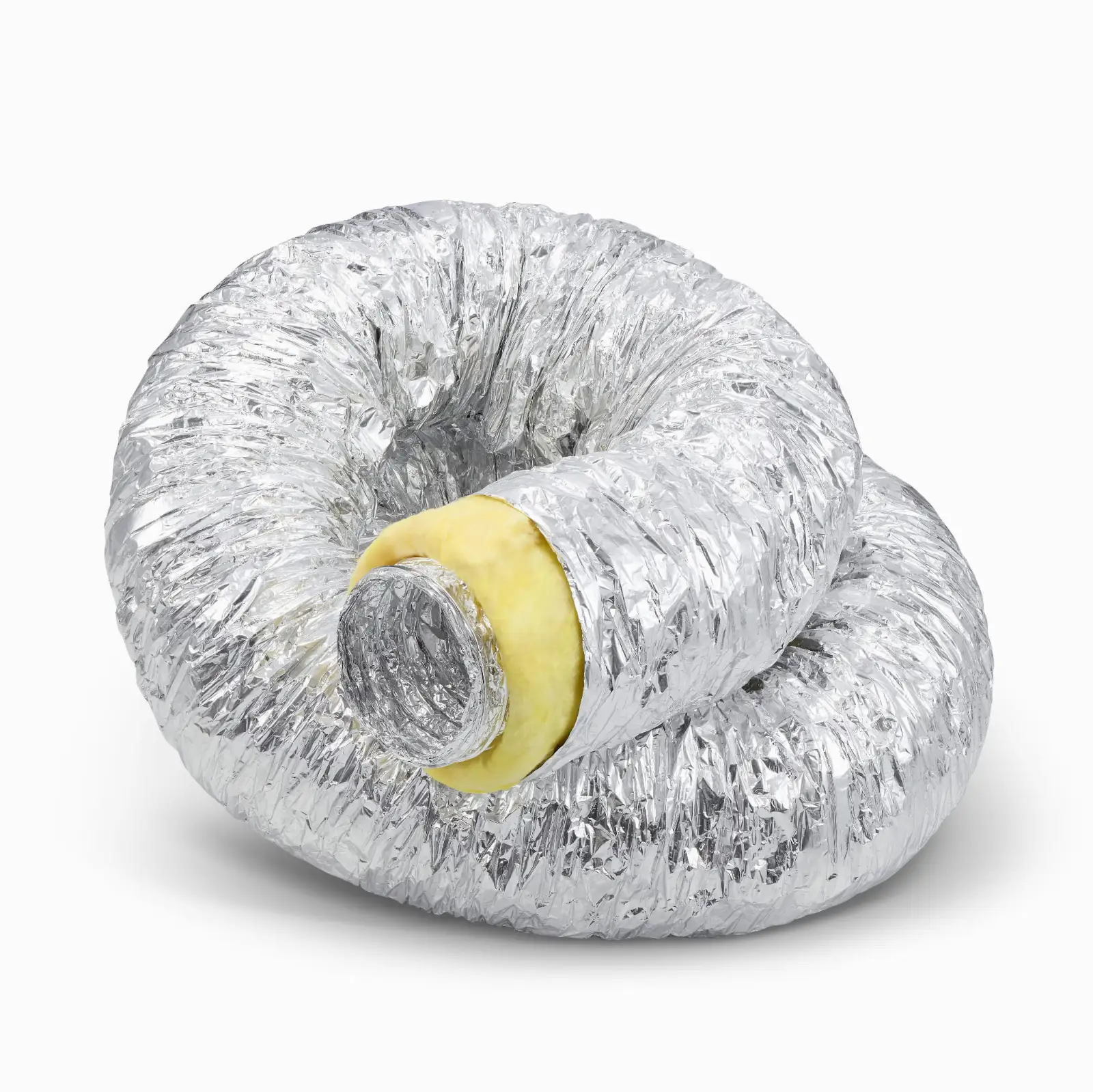 Rura wentylacyjna aluminiowa izolowana elastyczna spiro kanał przewód rekuperacja 120 mm 5 m — 4