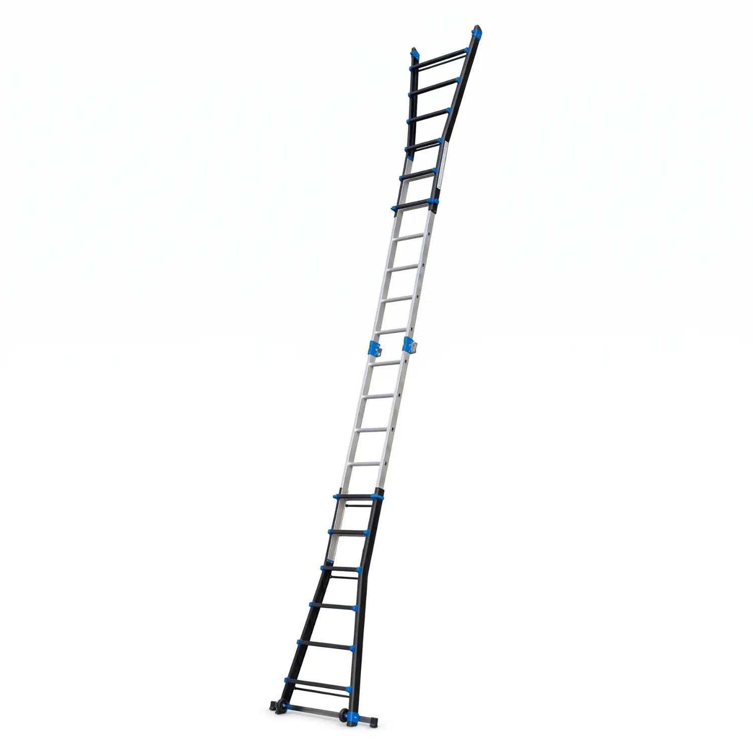 Drabina aluminiowa przegubowa teleskopowa Gierre 6x6 wielofunkcyjna na schody 150 kg 7 m EN-131