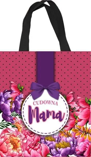 Torba na zakupy Cudowna mama  TO25