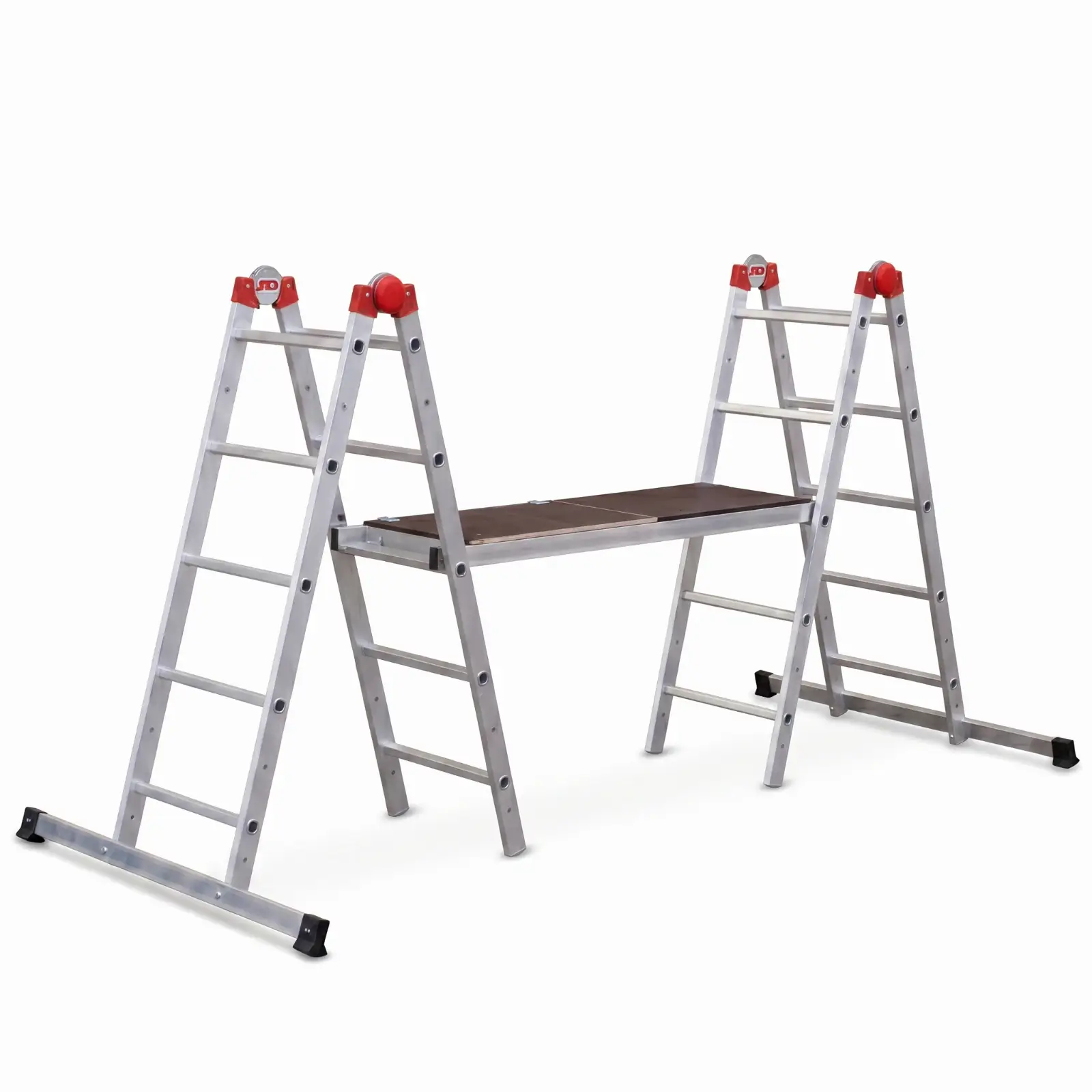 Rusztowanie aluminiowe przegubowe jezdne przejezdne 4w1 GIERRE Easy 200 G-FA200EY 3,8 m modułowe — 4