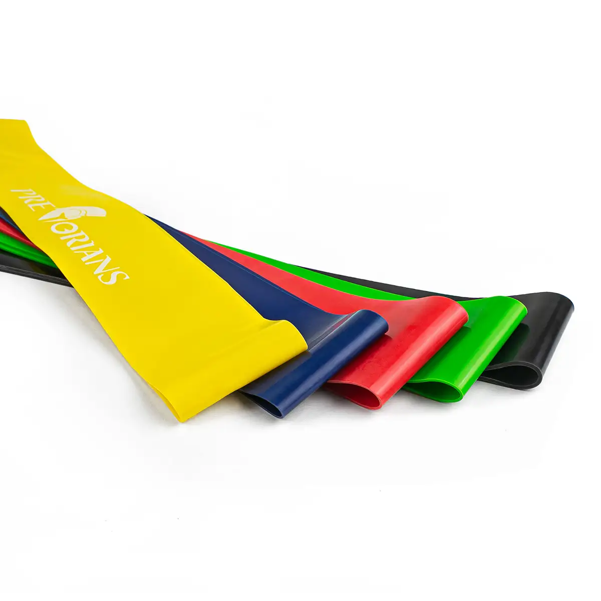 Guma mini band do ćwiczeń zielona 1,1 mm Pretorians — 2