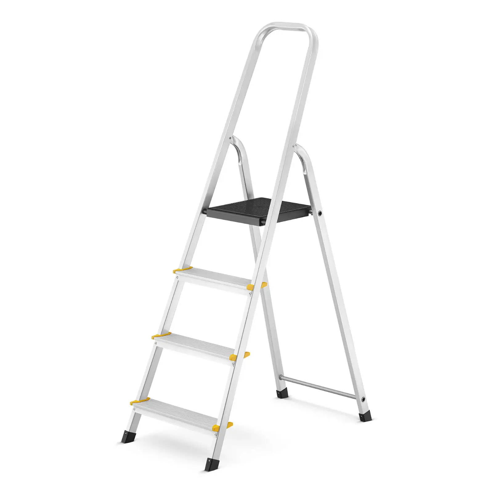Drabina aluminiowa domowa jednostronna schodki do domu HIGHER 4 stopnie 125 kg — 8