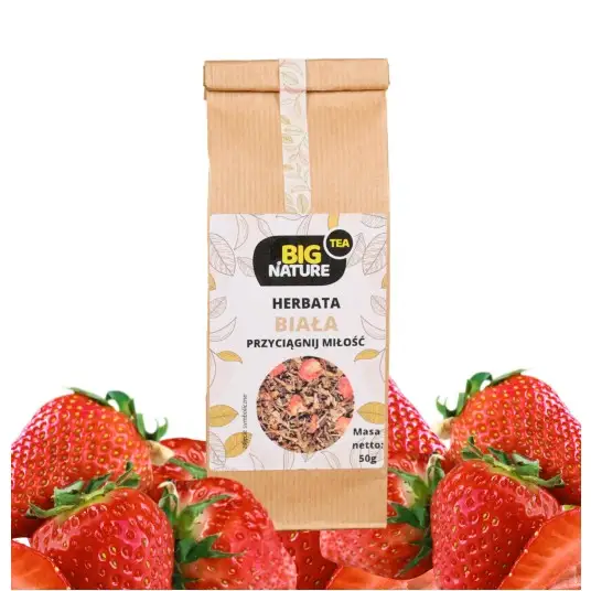 Herbata biała PRZYCIĄGNIJ MIŁÓŚĆ 50g - BIG NATURE