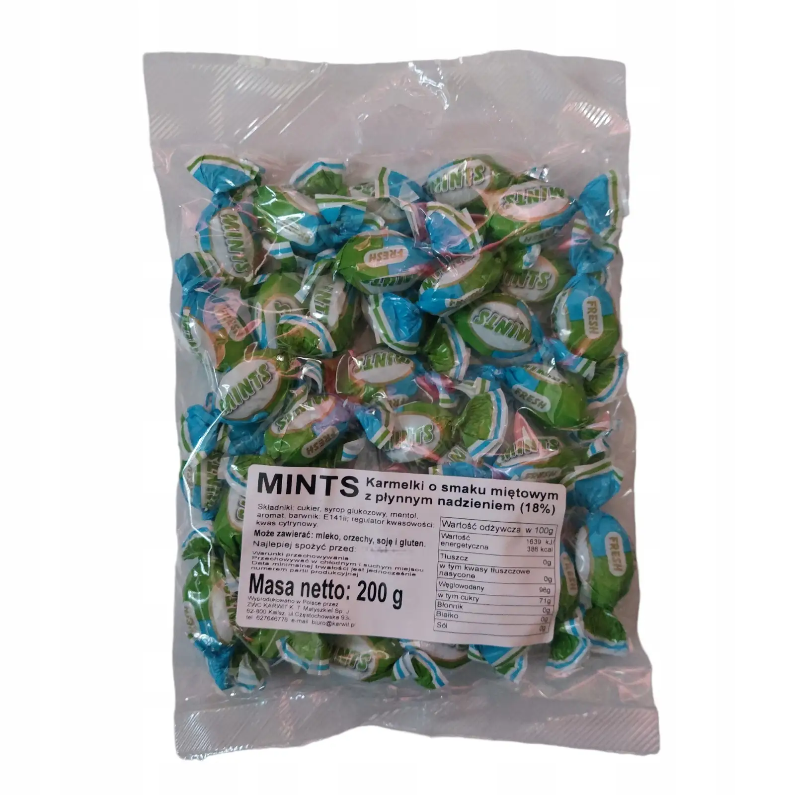 Cukierki 200g Mints