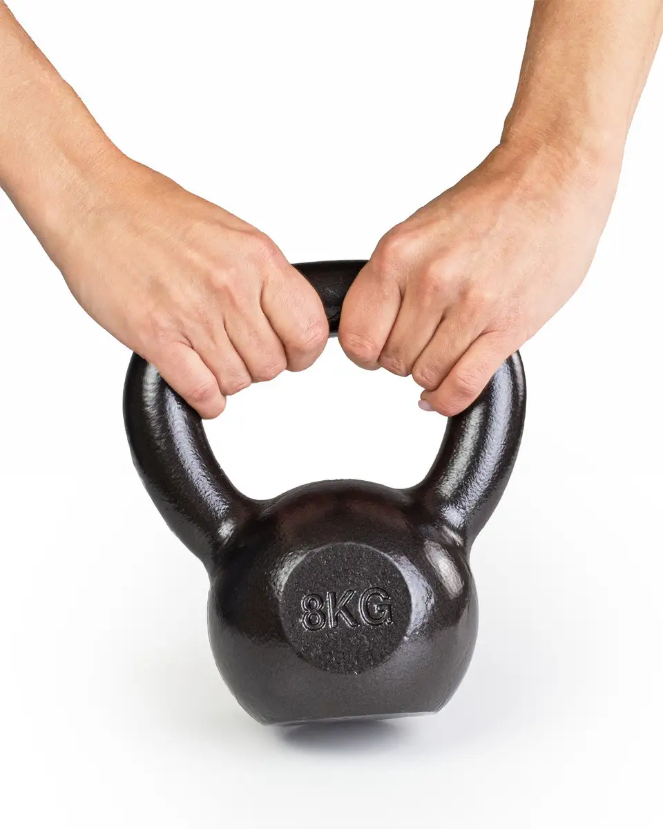 Kettlebell 8kg żeliwny BA-KCZ08 Pretorians — 11