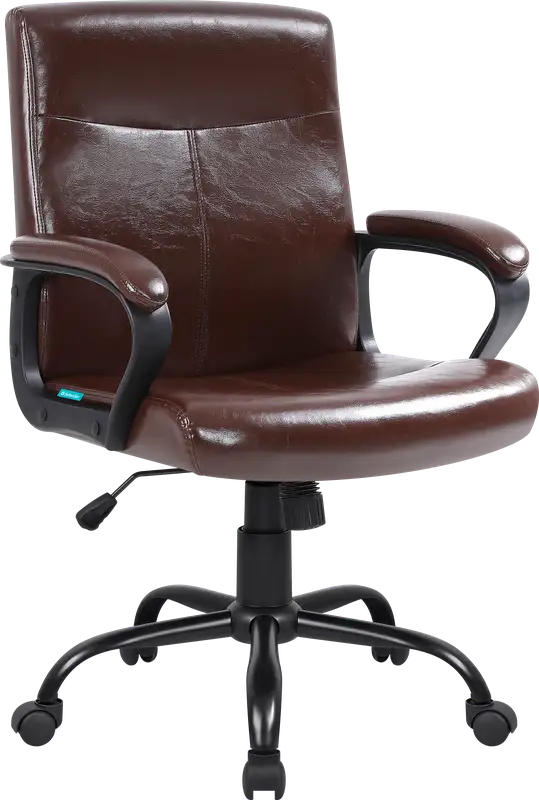 KRZESŁO DEFENDER MADRID BROWN - BIUROWE - PU, 3 KLASA — 5