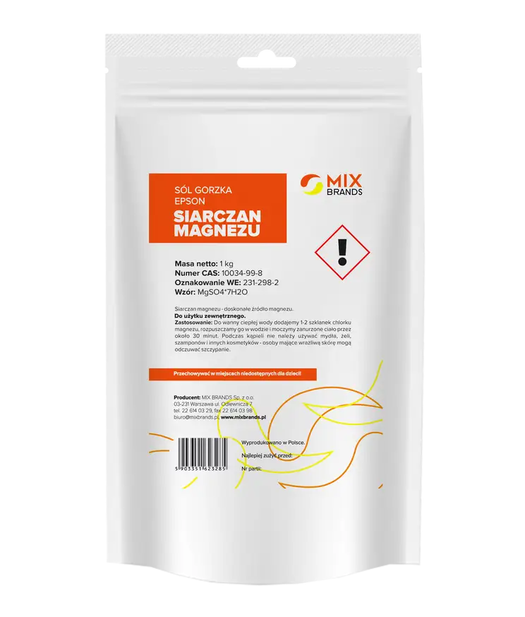 Siarczan magnezu - Sól gorzka Epson - 1kg