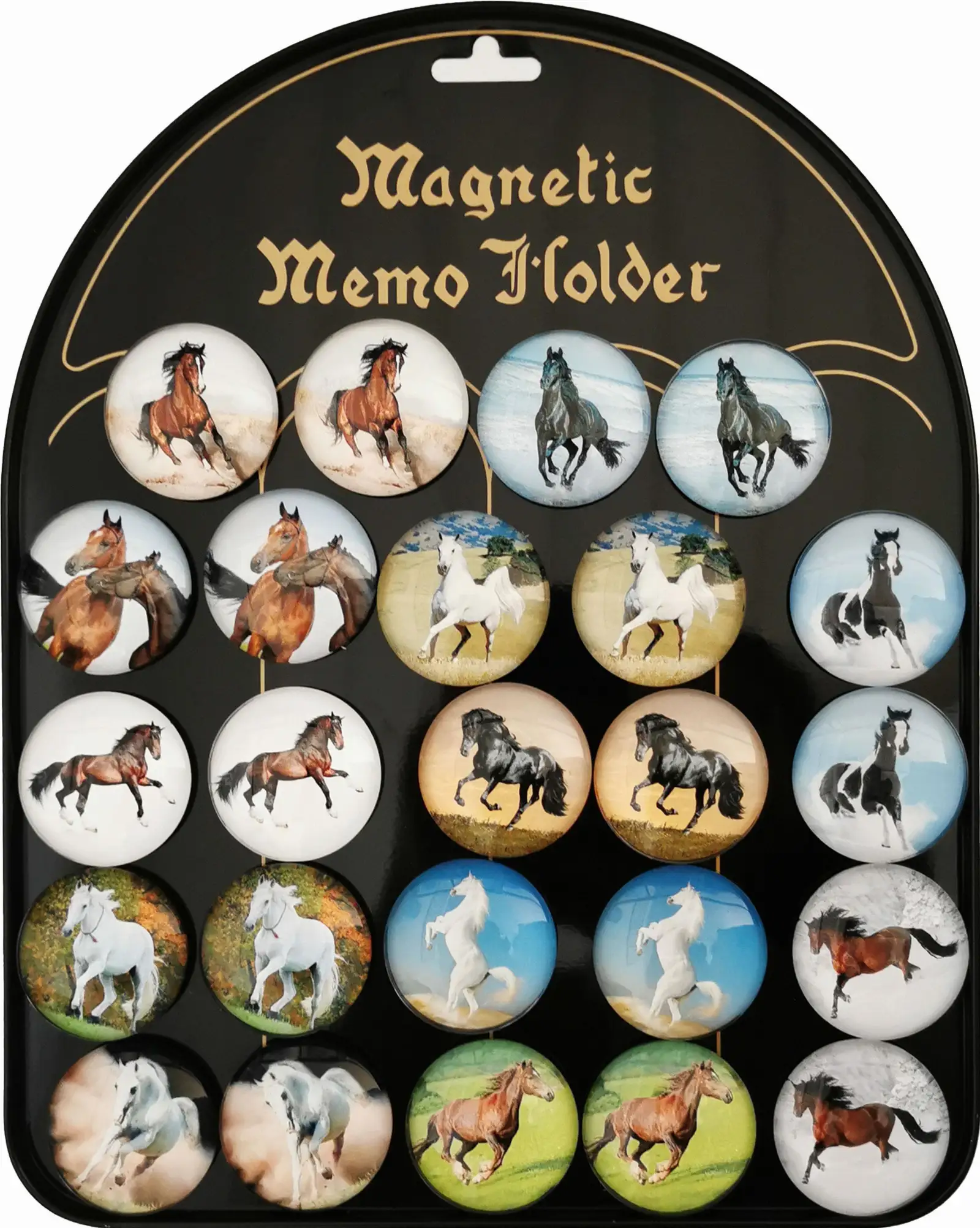 magnes ceramiczny  24szt. KONIE