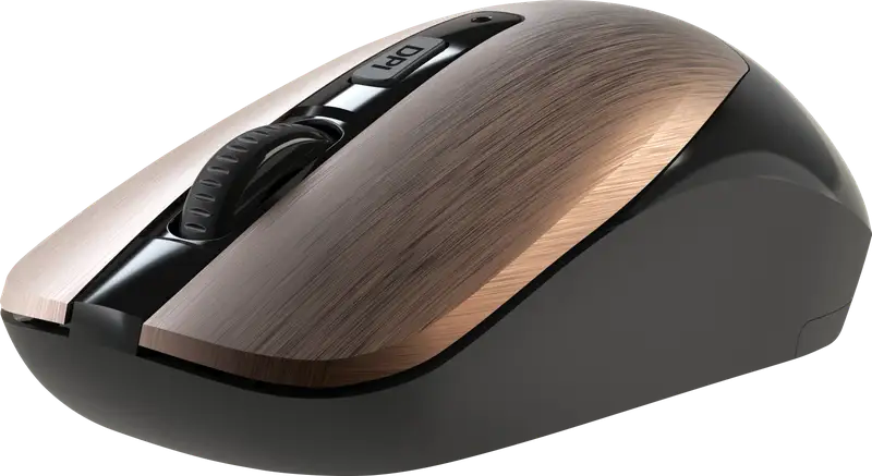MYSZ DEFENDER WAVE MM-995 RF SILENT BRĄZOWA OPTICAL — 2