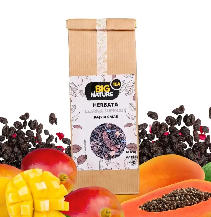 Herbata czarna SUPERIOR RAJSKI SMAK 50g - BIG NATURE