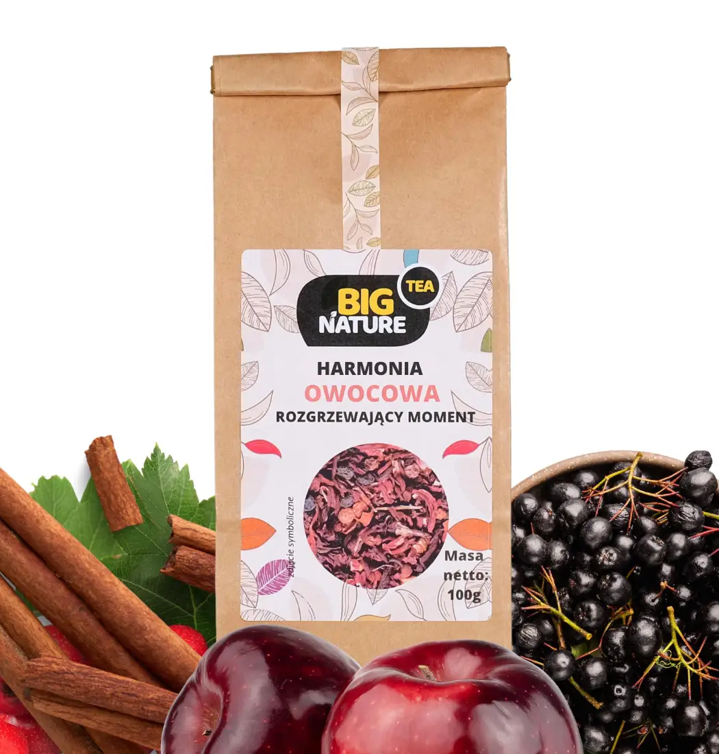 Harmonia  owocowa ROZGRZEWAJĄCY MOMENT 100g - BIG NATURE