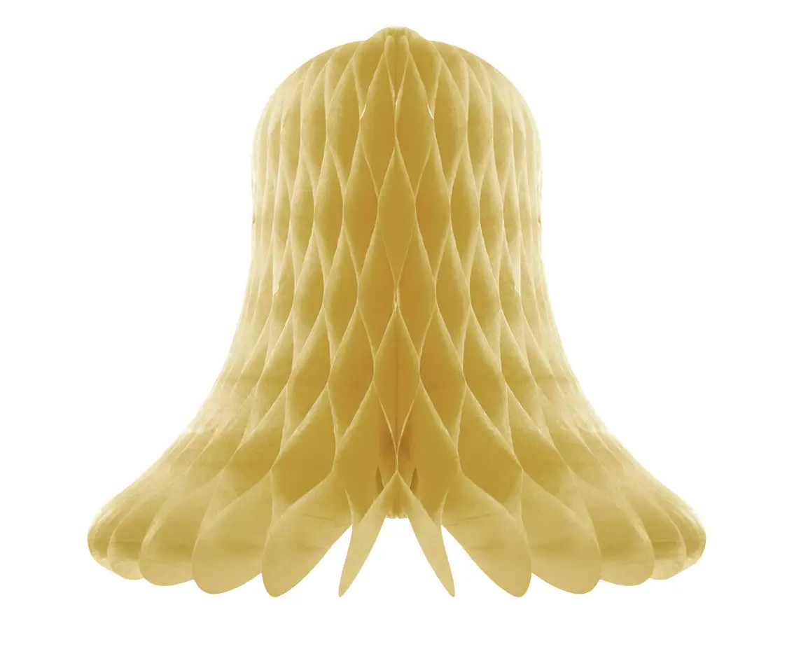 dzwonek wiszący złoty 20cm