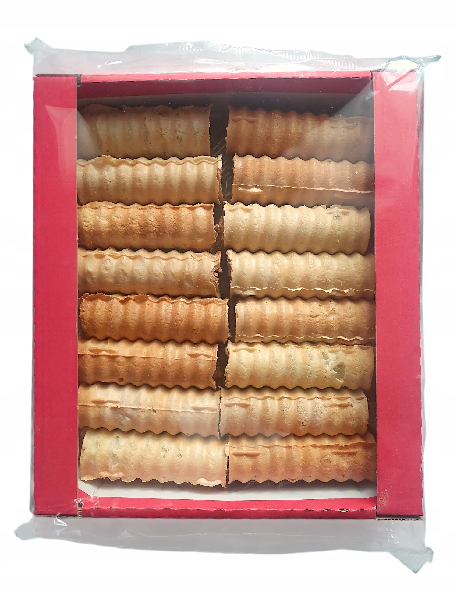Ciastka rurka waflowa z kremem 400g Sekacz